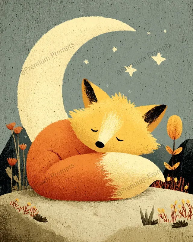Whimsical Pastel Storybook Illustrations