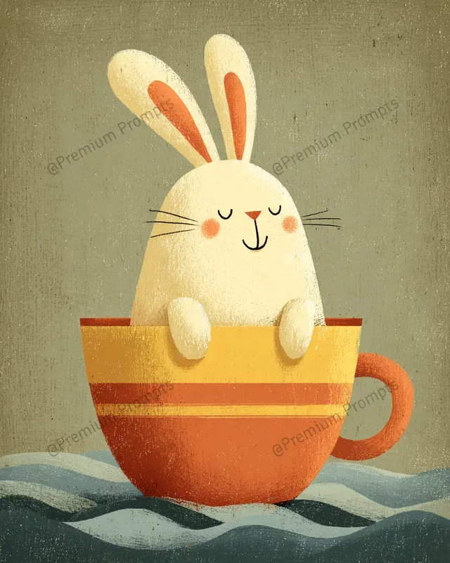Whimsical Pastel Storybook Illustrations