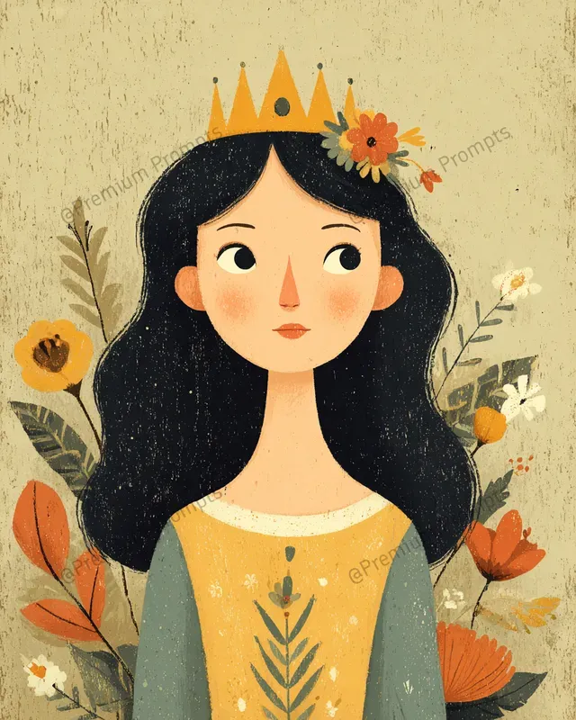 Whimsical Pastel Storybook Illustrations