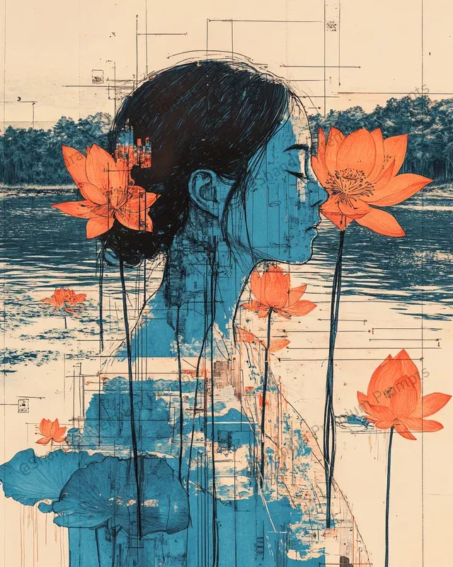 Fantastical Drawing Compositions