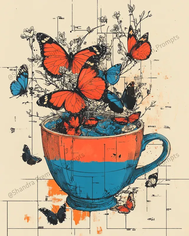Fantastical Drawing Compositions