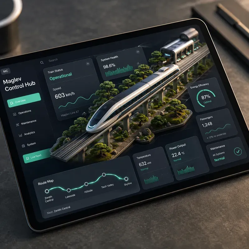 3D Isometric App UI Tablet Mockups