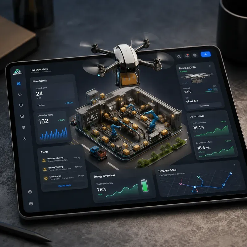 3D Isometric App UI Tablet Mockups