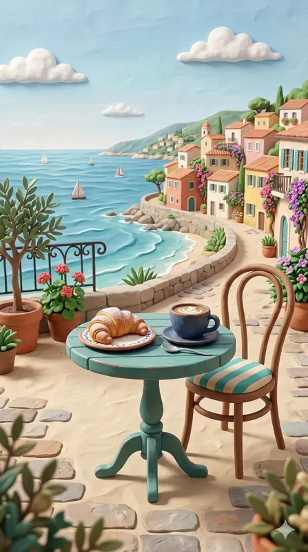 French Riviera 3D Claymation Lives
