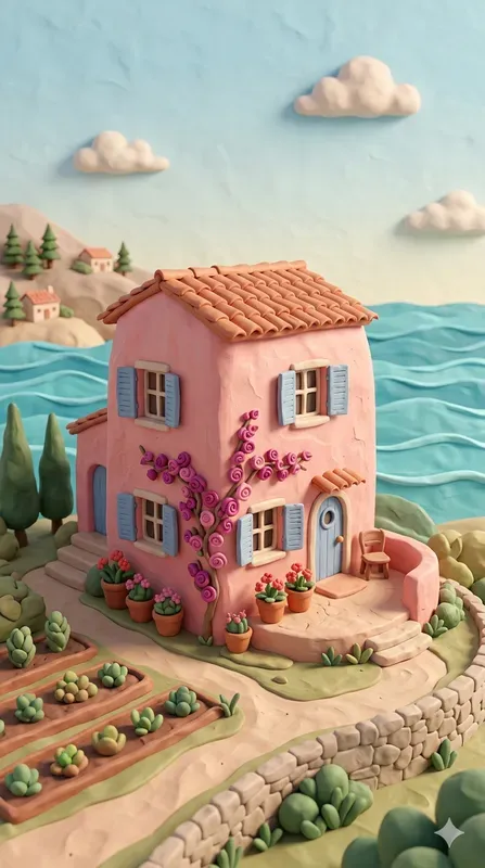 French Riviera 3D Claymation Lives