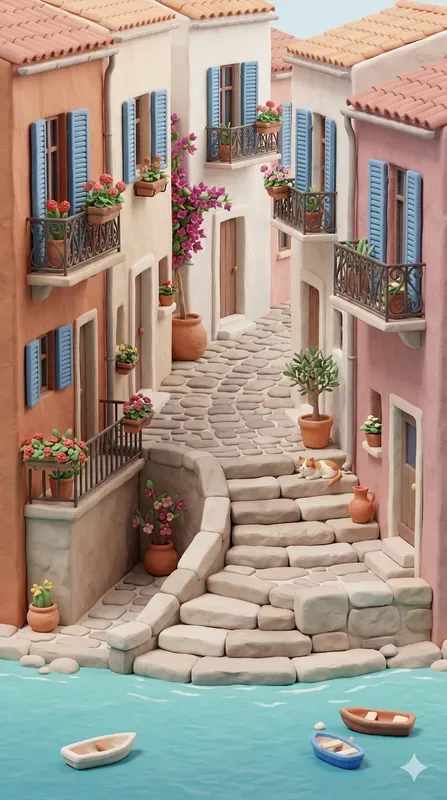 French Riviera 3D Claymation Lives