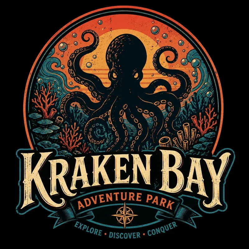 Retro Animal Park Logos