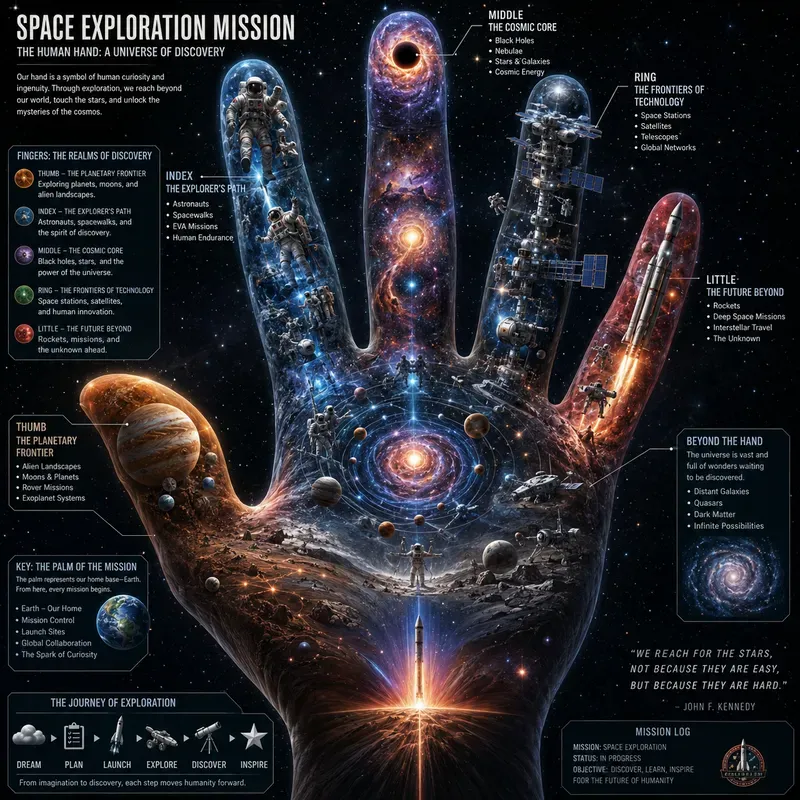 Mystic Hand Anatomy Posters