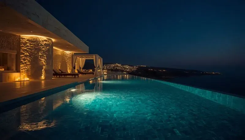 Cinematic Luxury Rooftops Nightlife