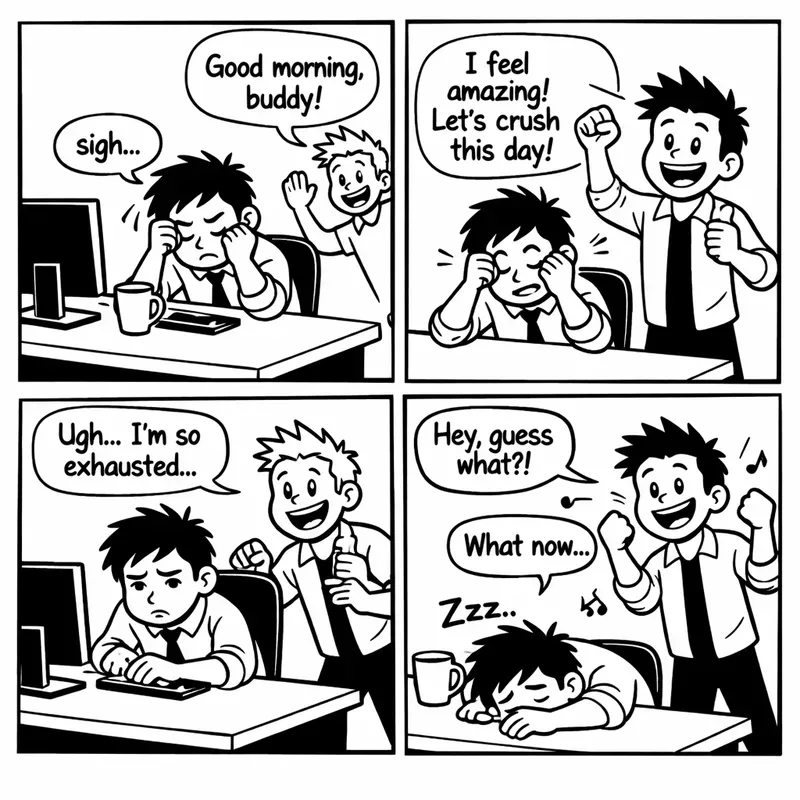 Relatable Life Moments Comic Generator