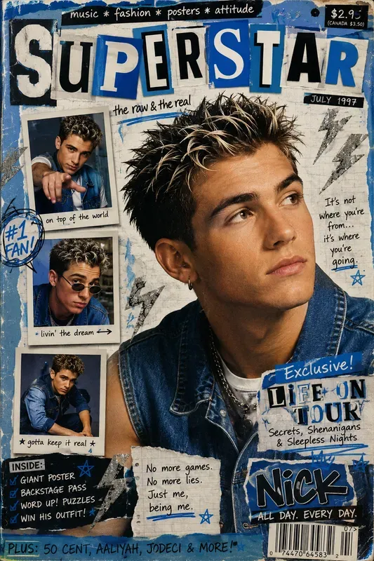 90s Scrapbook Zine Covers