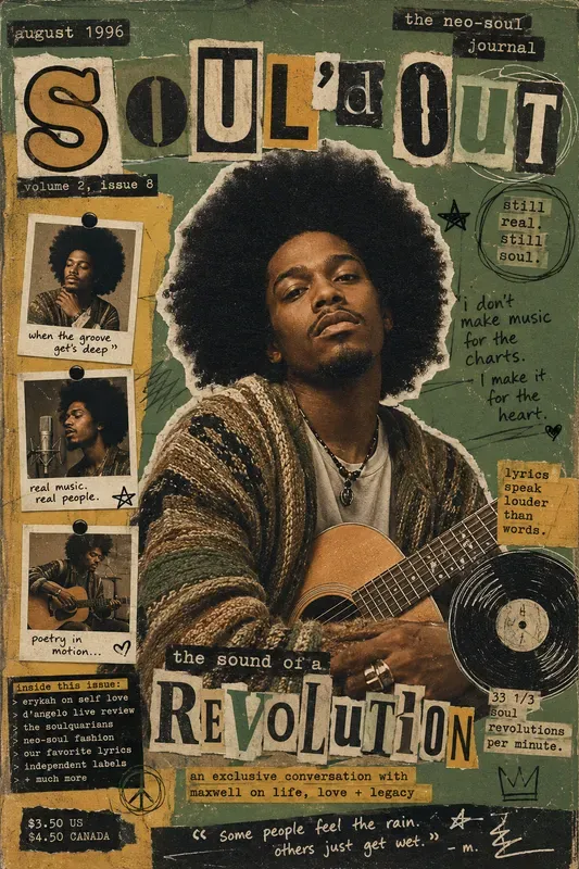 90s Scrapbook Zine Covers