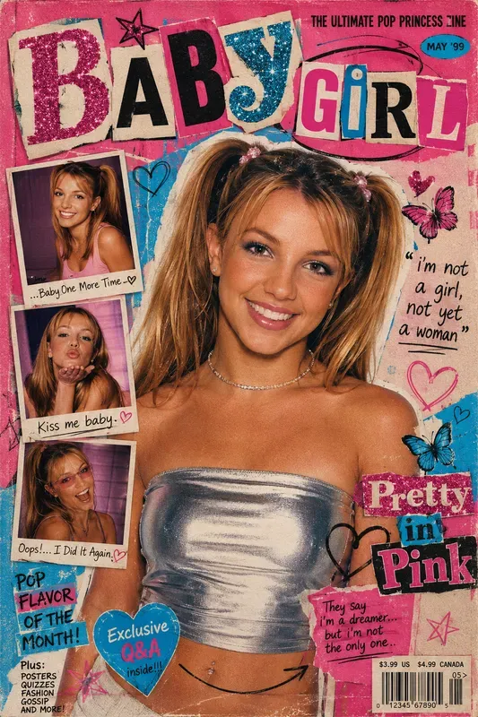 90s Scrapbook Zine Covers