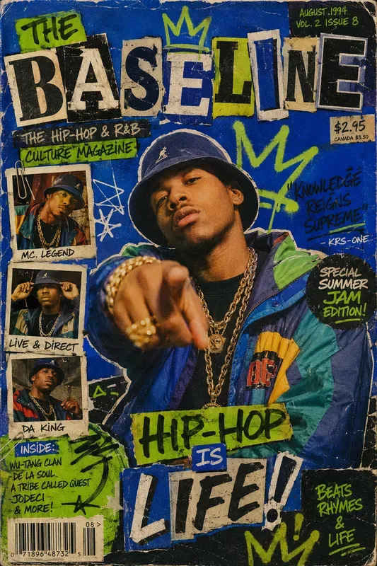 90s Scrapbook Zine Covers