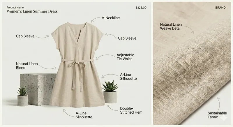 Clothing Feature Detail Pros