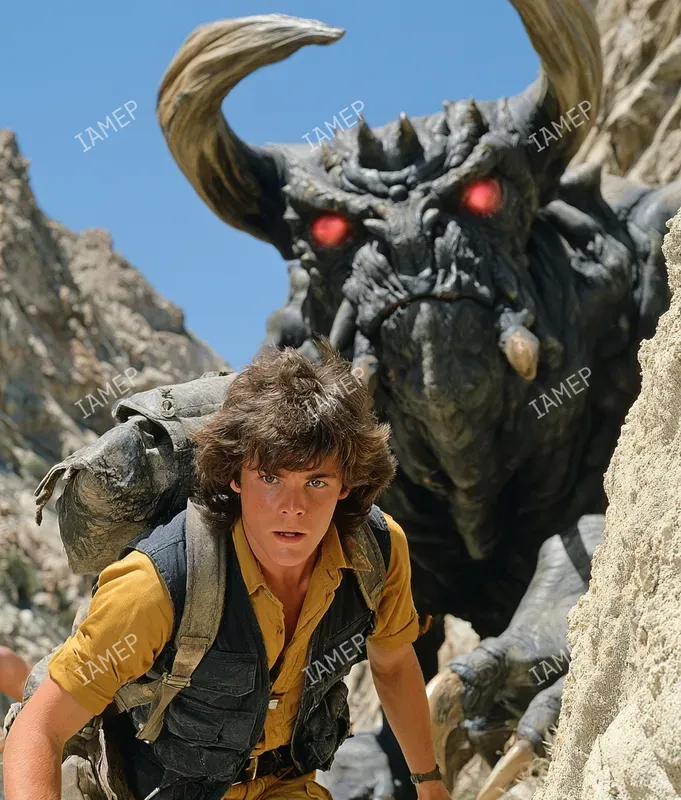 Retro Scifi Adventure Movie Stills