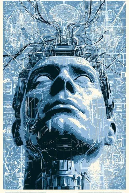 Cyberpunk Propaganda Poster Generator
