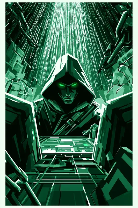 Cyberpunk Propaganda Poster Generator