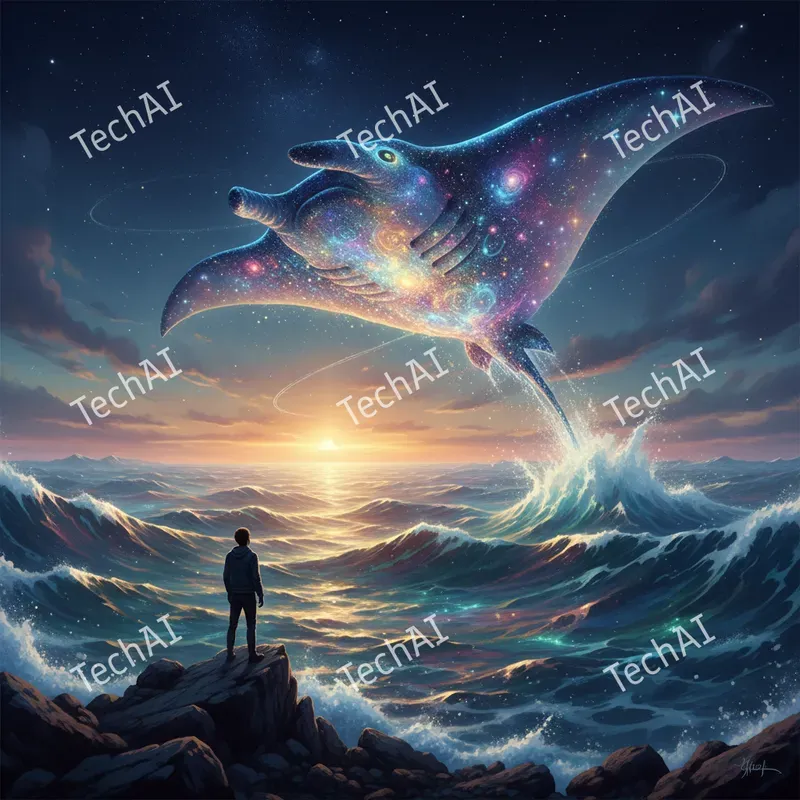 Celestial Depths And Luminous Giants