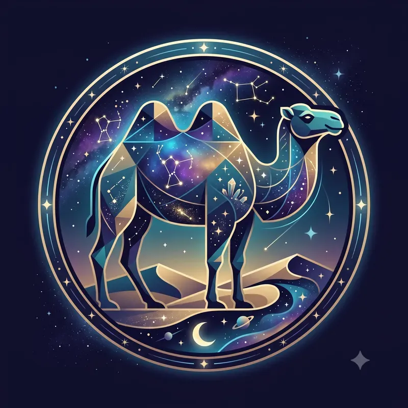 Desert Cosmic Creature Emblems