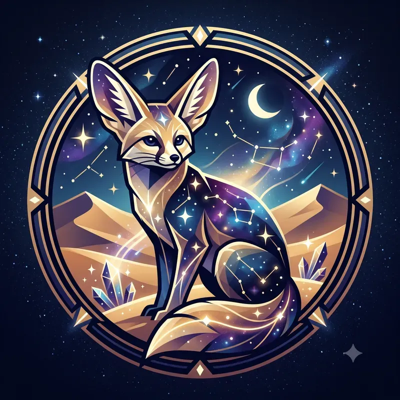 Desert Cosmic Creature Emblems