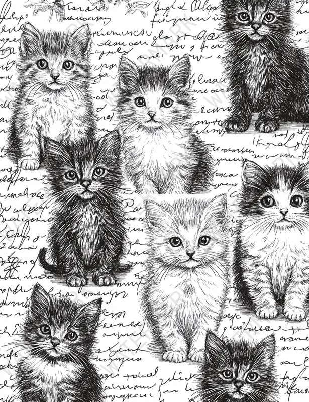 Black And White Printable Stamp Papers