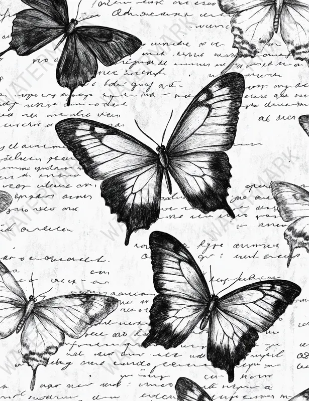 Black And White Printable Stamp Papers