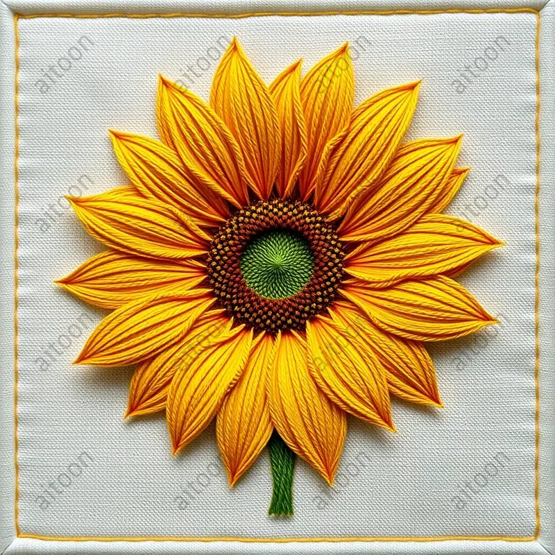 Embroidered Flowers