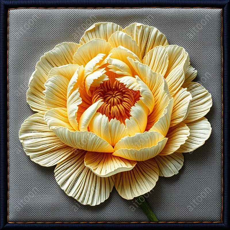 Embroidered Flowers