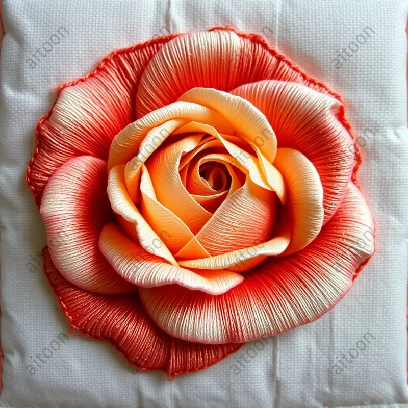 Embroidered Flowers