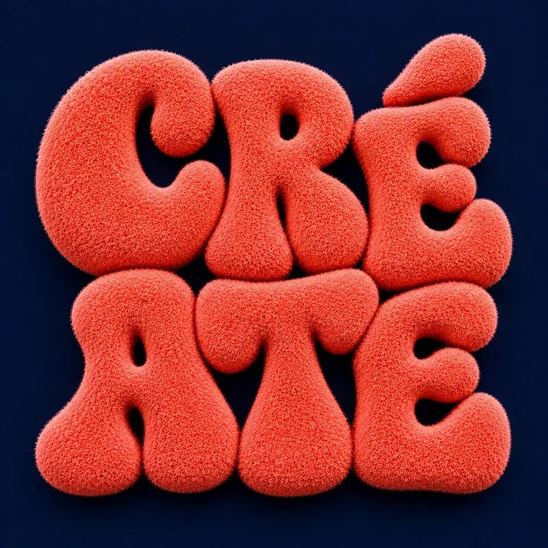 Retro 3D Texts