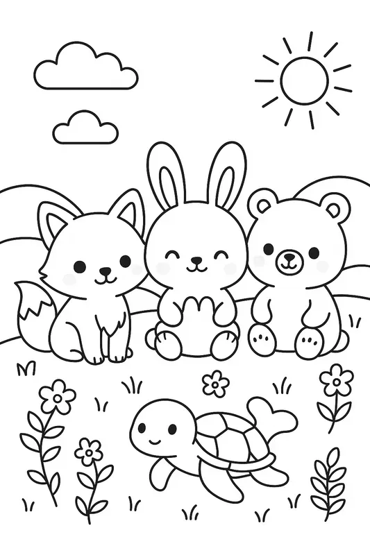 Coloring Book Page Generators Dalle 3