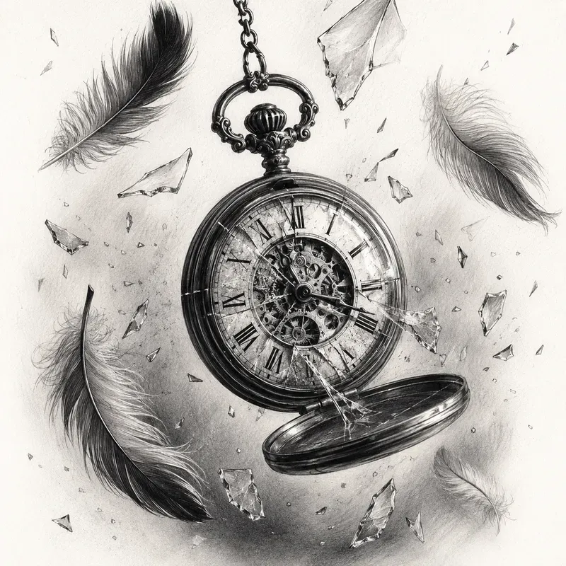 Dramatic Pencil Sketch Art