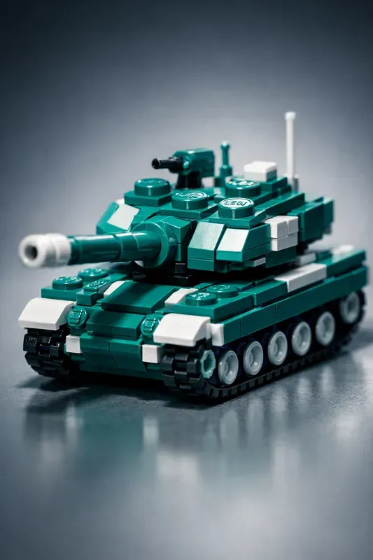 Lego Military Objects Studio Renders