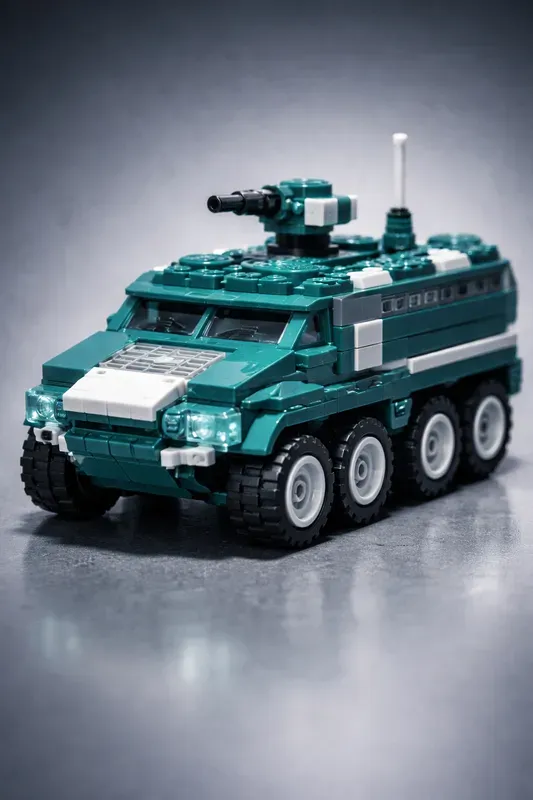 Lego Military Objects Studio Renders