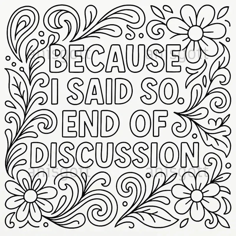 Funny Mom Life Quotes Coloring Pages