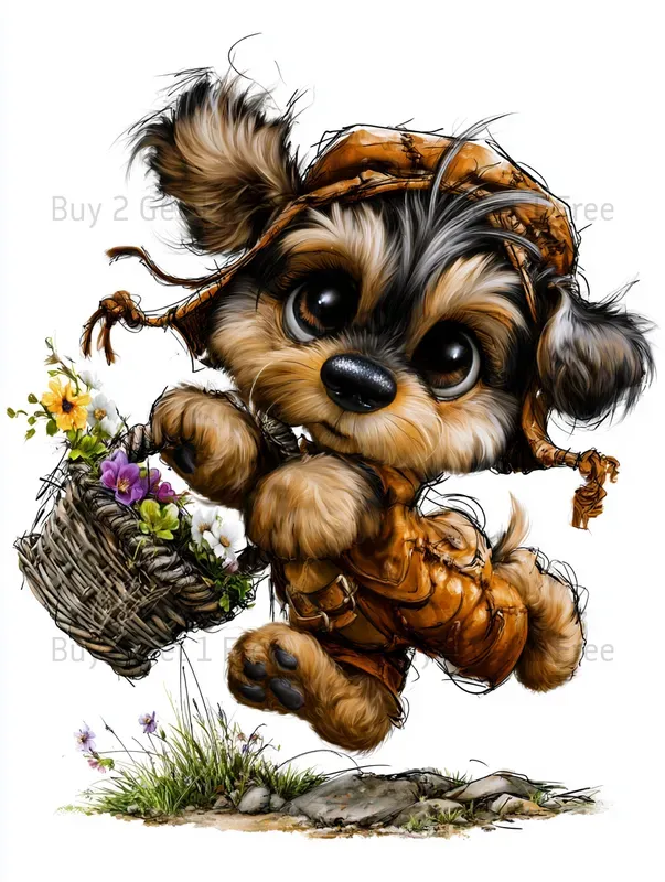 Cute Western Cowgirl Clipart