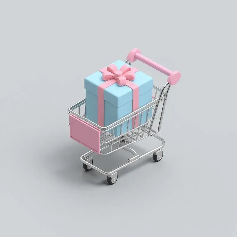 Isometric Ecommerce Shopping 3D Icons