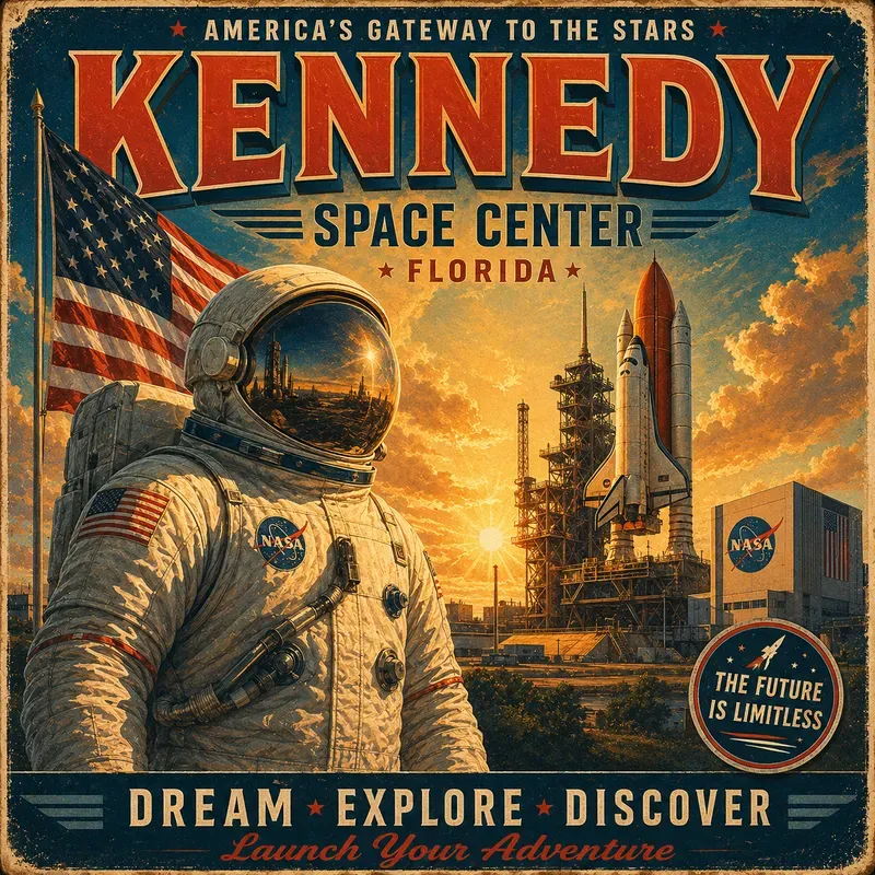 Retro Usa Tourism Art