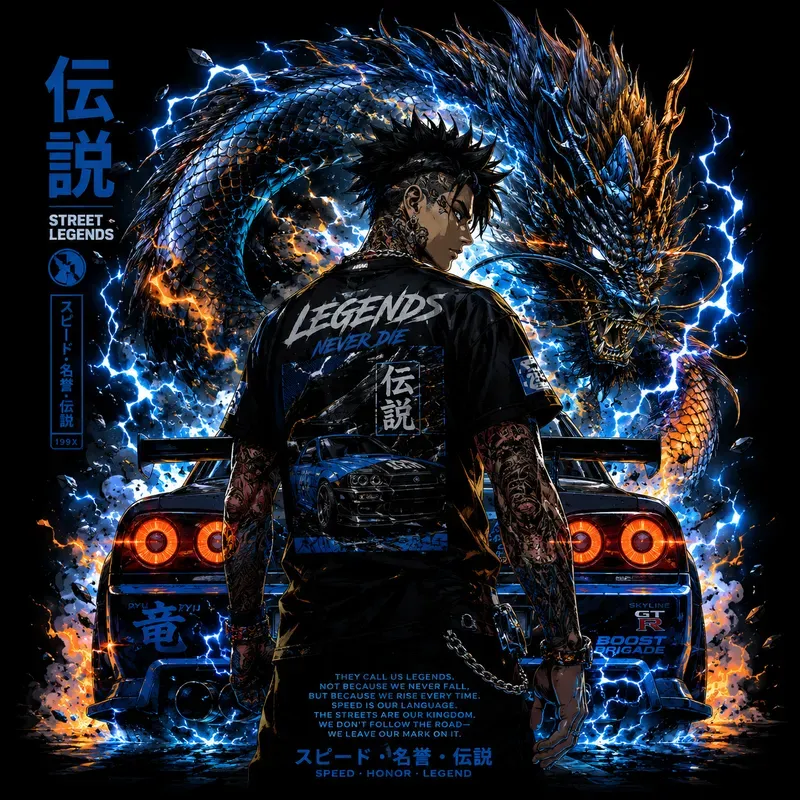 Urban Thunder Streetwear Graphics