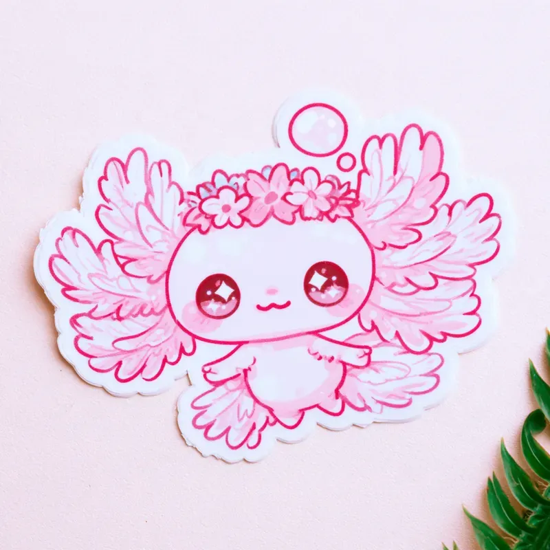 Kawaii Wildlife Sticker Generator
