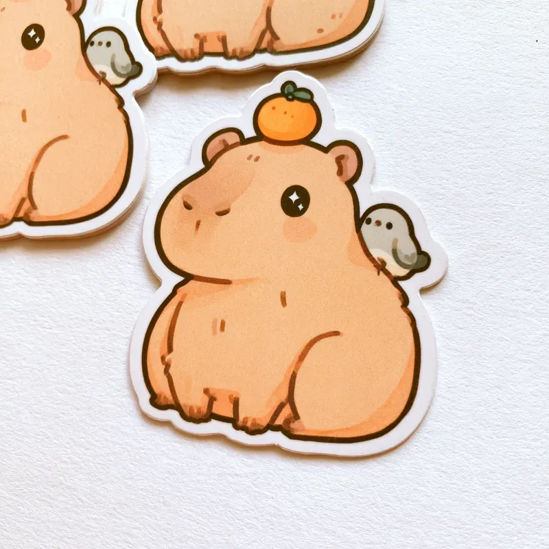 Kawaii Wildlife Sticker Generator