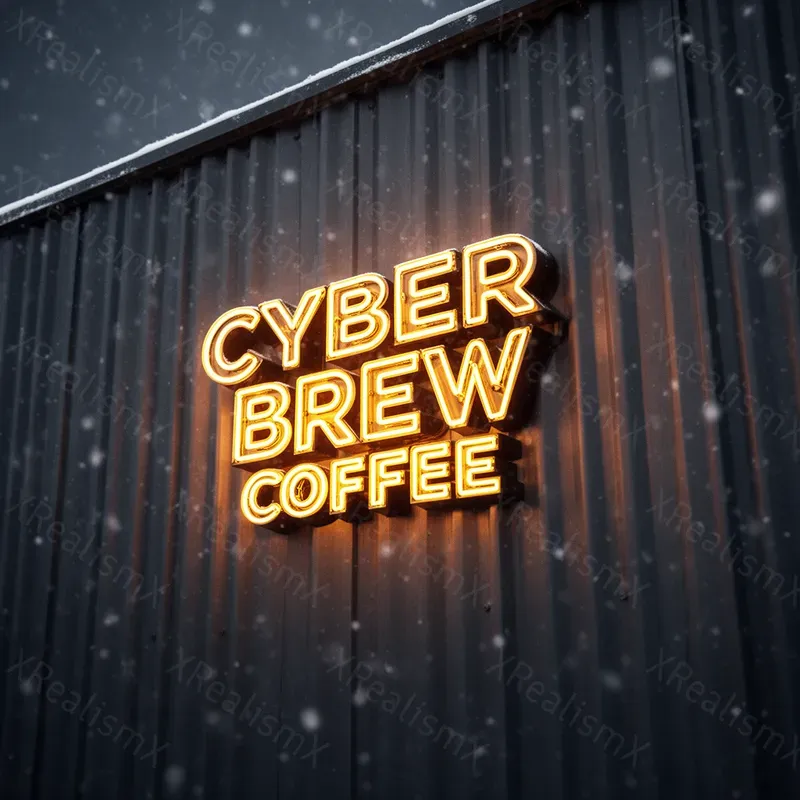 Cinematic Neon Sign Generator
