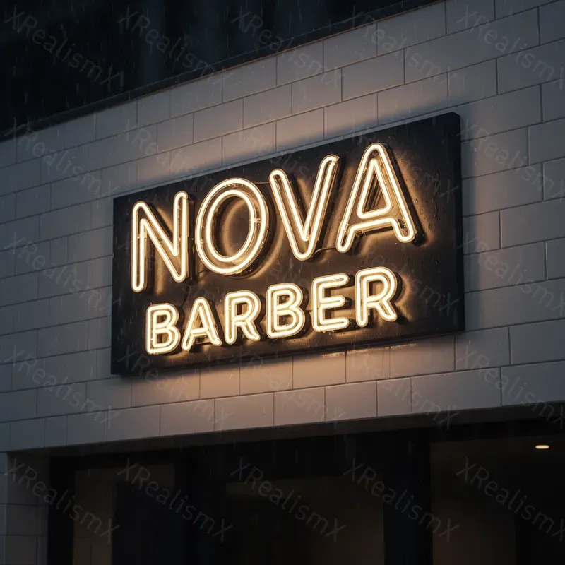 Cinematic Neon Sign Generator