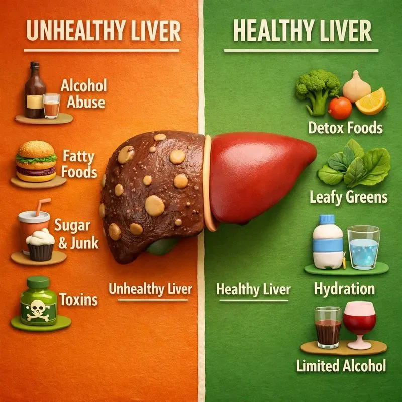 Healthy Vs Unhealthy Body Habits