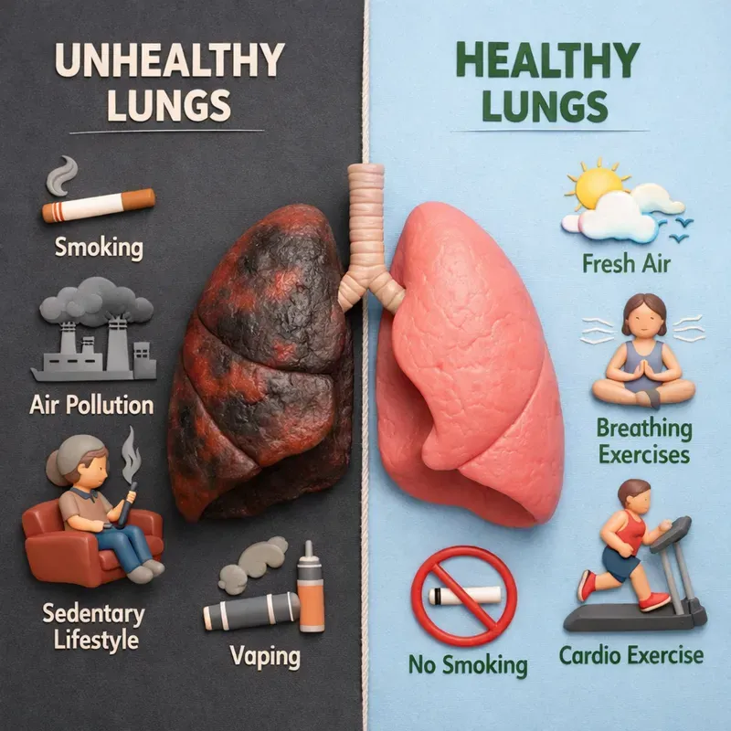 Healthy Vs Unhealthy Body Habits