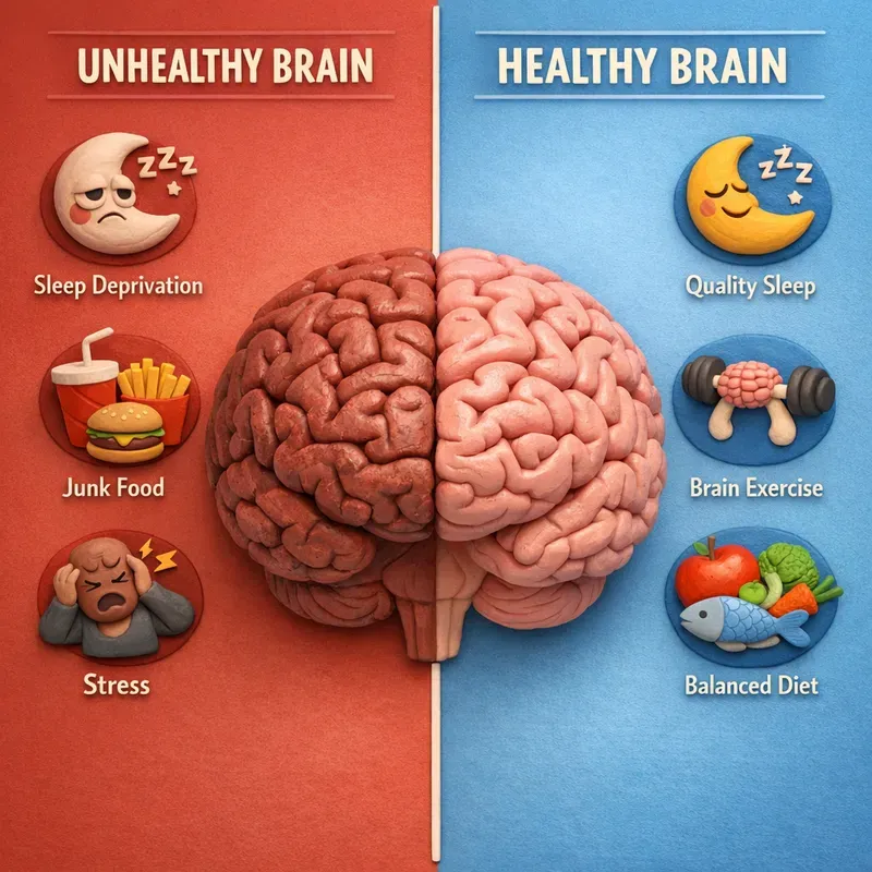 Healthy Vs Unhealthy Body Habits