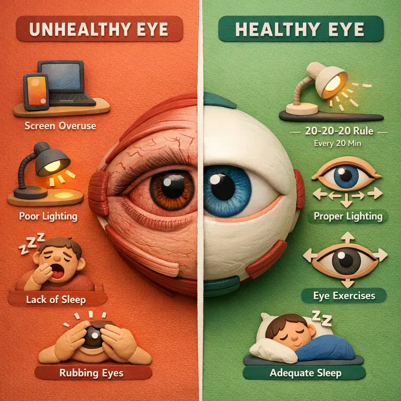 Healthy Vs Unhealthy Body Habits