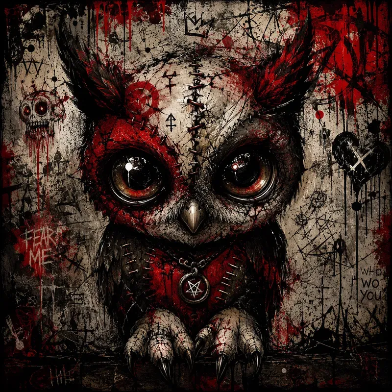 Horror Cute Animal Monsters Packs