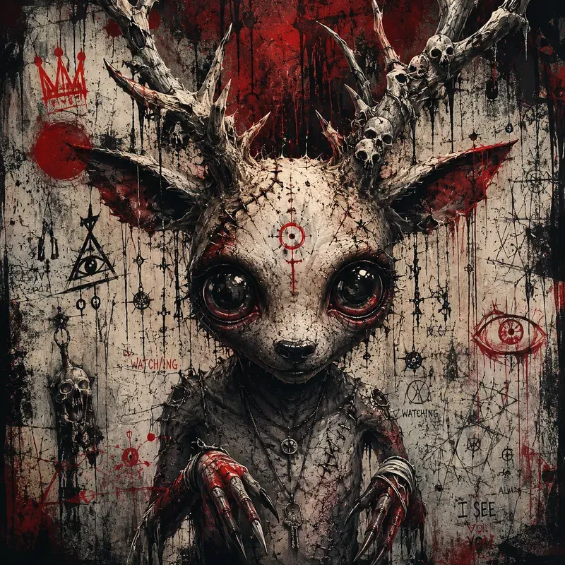 Horror Cute Animal Monsters Packs